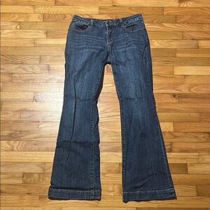 Stetson Dark Blue Flare / Trouser Women's Jeans. Size 12 Long!